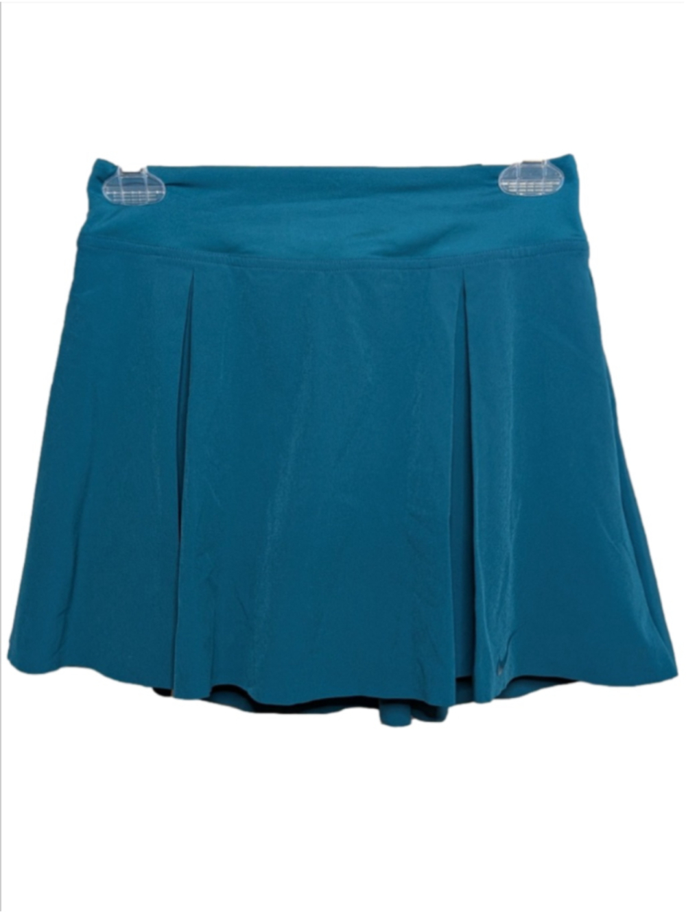 Nike Teal Blue Pleated Tennis Skort XS NWT Athletic Golf Skirt Dri-FIT Coquette